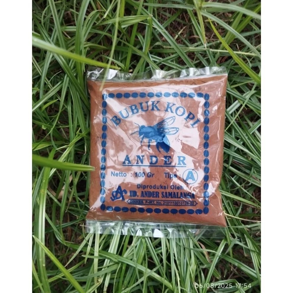 

Spesial !! Bubuk Kopi Halus Murni Cap Ander