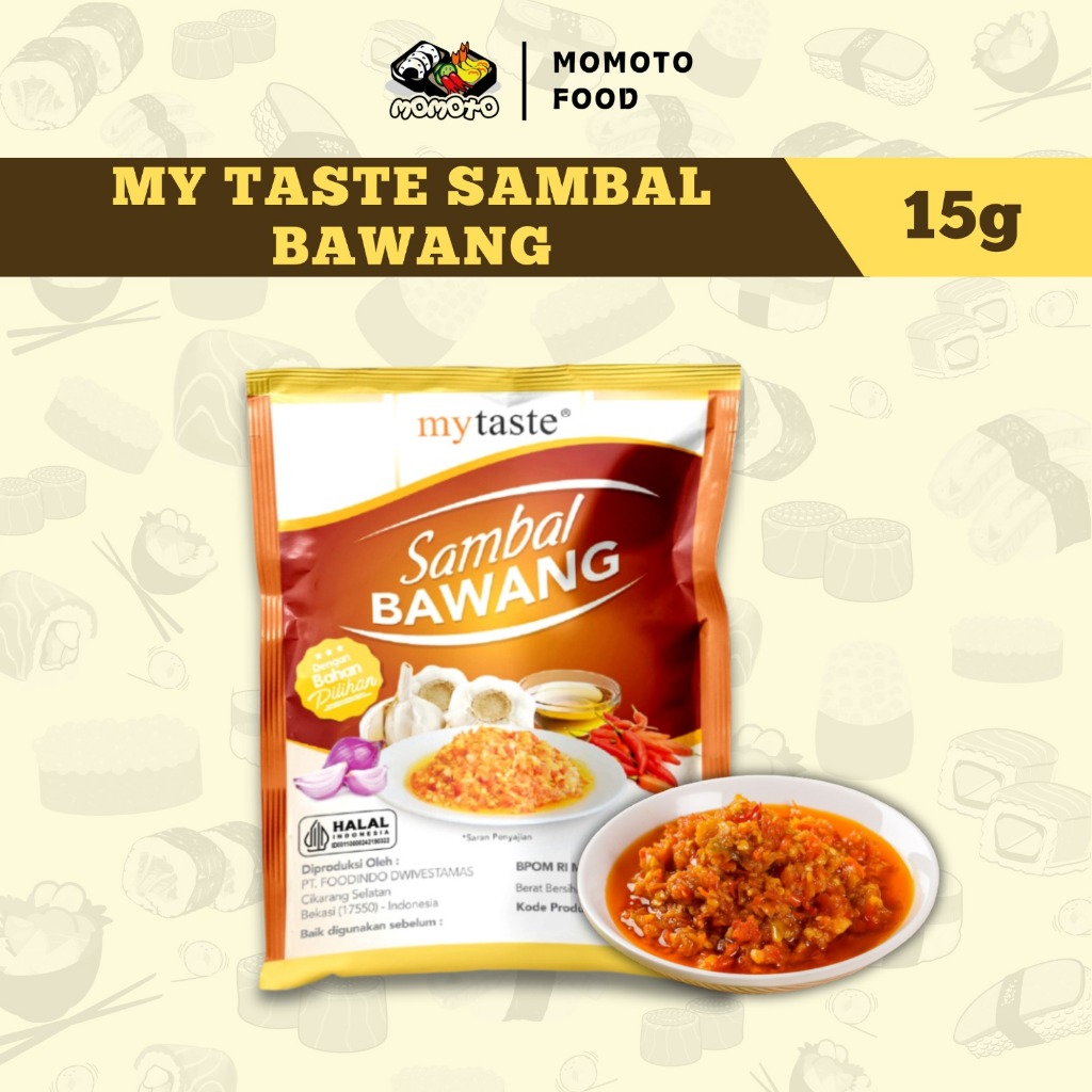 

My Taste Sambal Bawang Sachet 15 gram