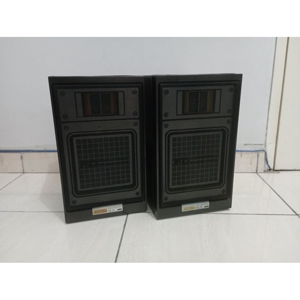 Speaker Pasif Aiwa SX-F5 ( 7" inch diagonal ) Sepasang.