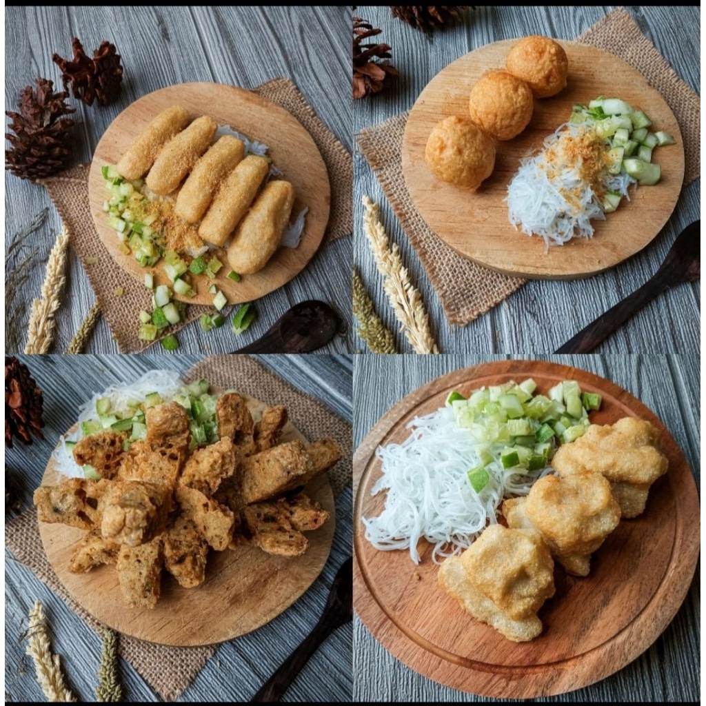 

Pempek palembang asli ikan tenggiri frozen paket isi 10