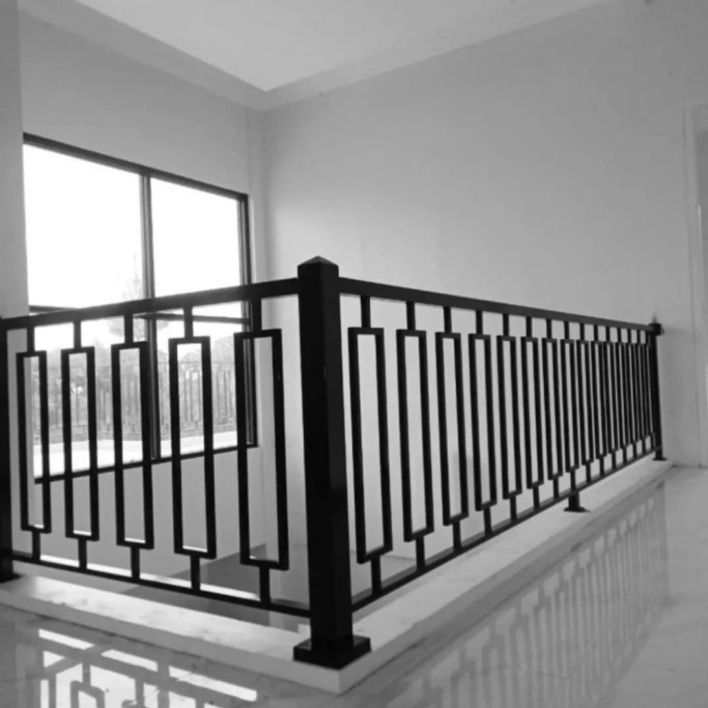 reling tangga hollow besi galvanis anti karat