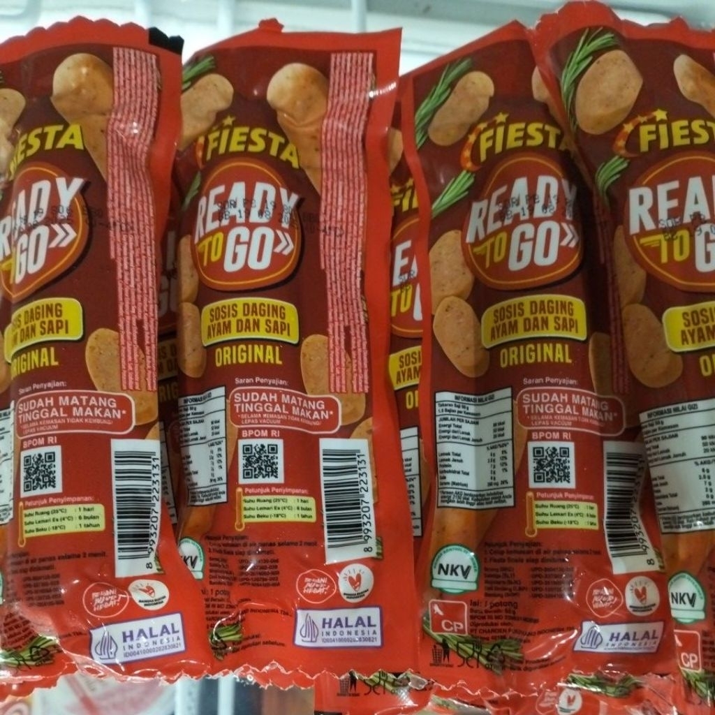 

Sosis Fiesta Ready To Go Siap Santap 50g Original