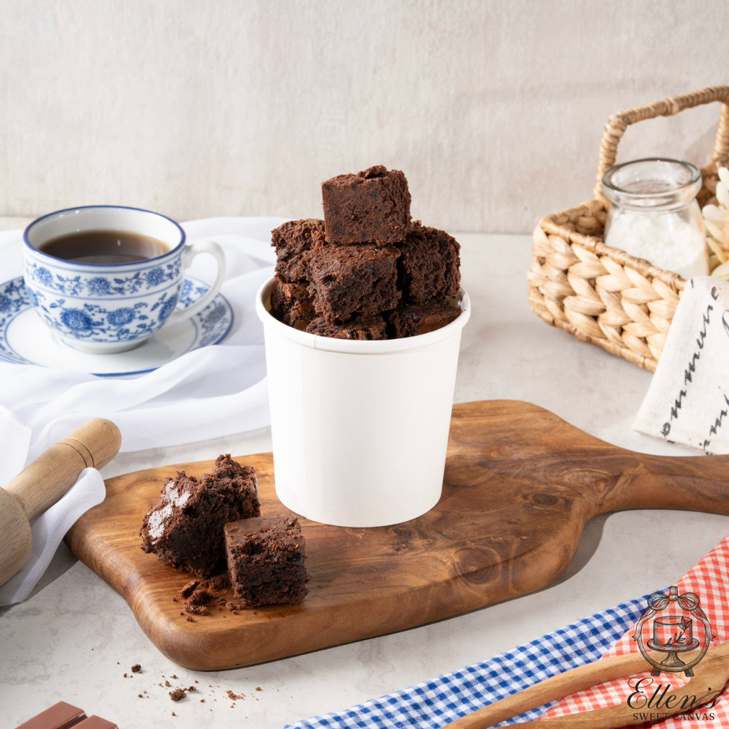 

Fudgy Brownies Mini Bites With Chcocolate Chips (Order H-1)