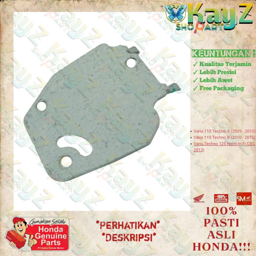 Plate Cover Rem Kiri Brake Lever Vario Techno Original 53174KVB920