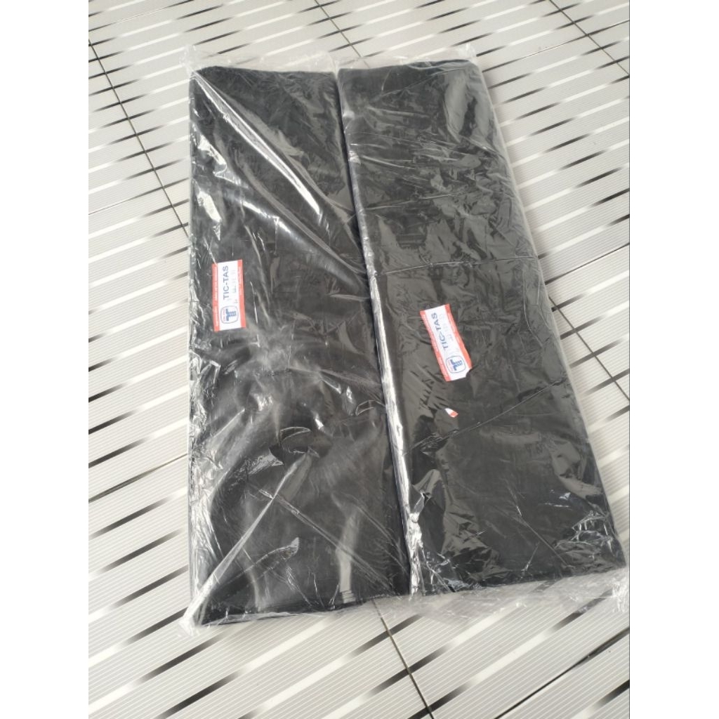 1pack plastik kantong sampah cap tictas uk 80x100 buat layangan