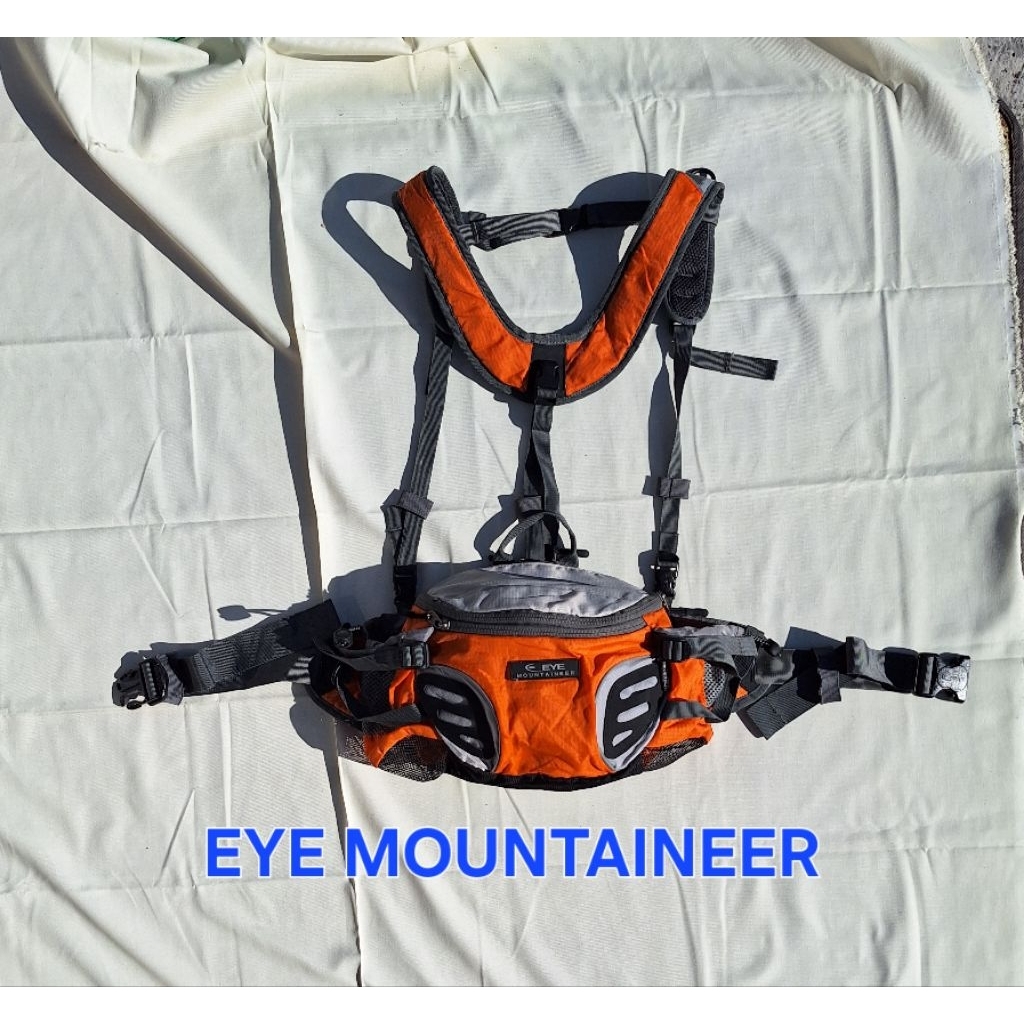 Waist Bag EYE MOUNTAINEER Wb Outdoor Sport Hiking Camping Gunung Trail Running