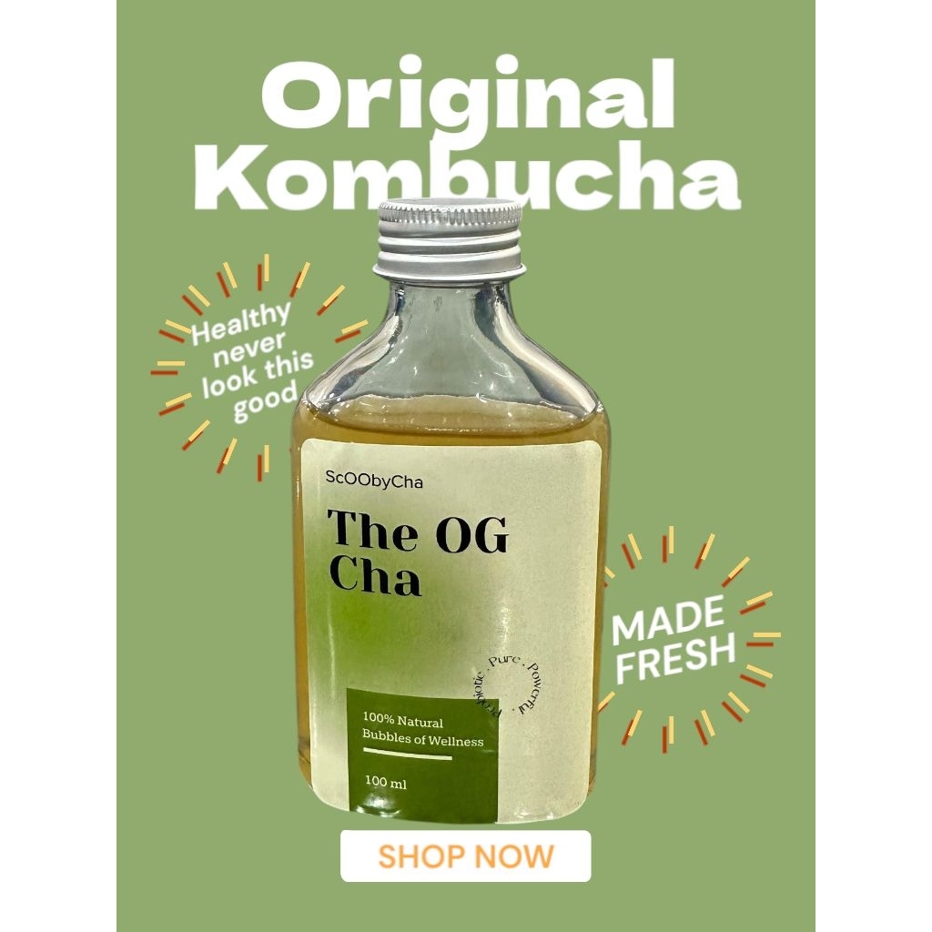 

scoobyCha kombucha original 100 ml