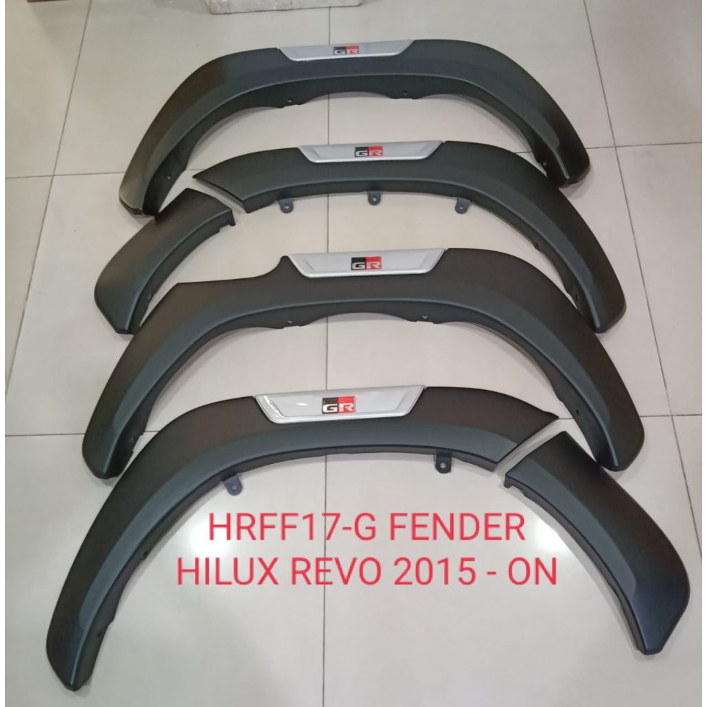 over fender mobil hilux revo 2016-2023 double cabin