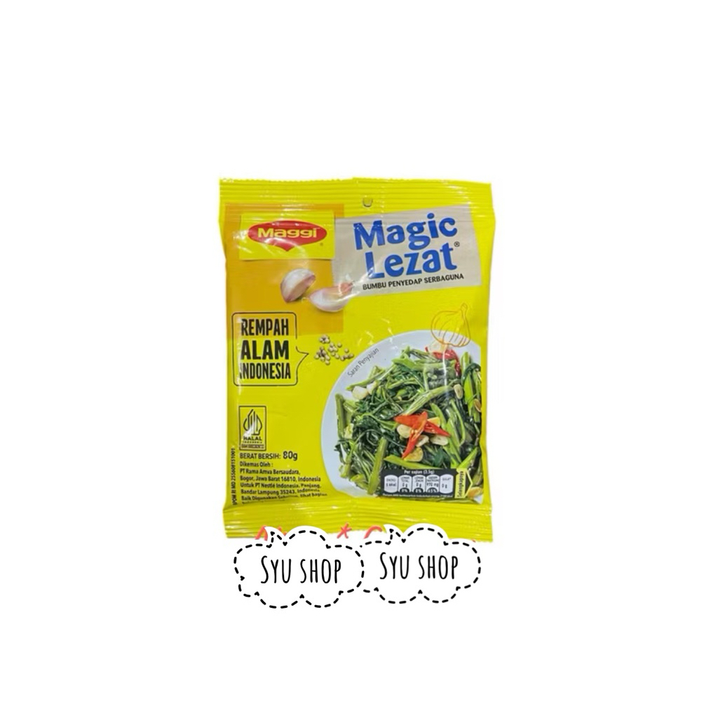 

maggi magic lezat bumbu penyedap 80gr