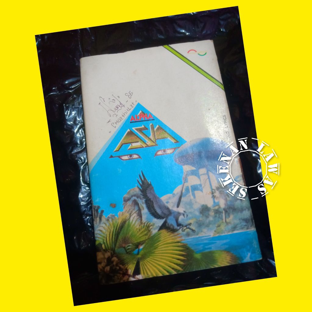 Kaset Asia - Alpha (Pita Maxell / Cover Ada Coretan)
