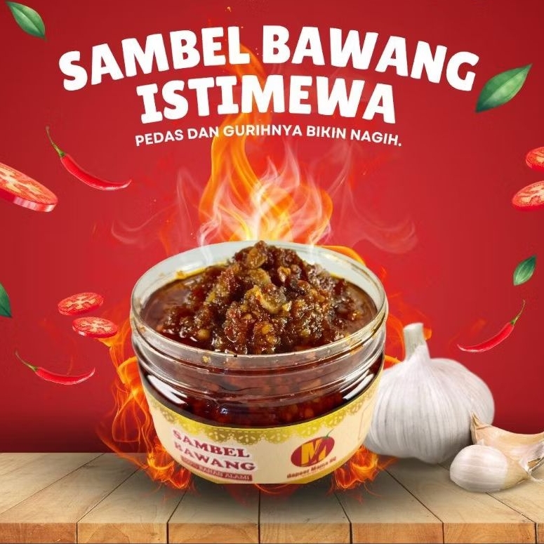 

dapoer Mama HQ ~ Sambal Bawang 200 gr