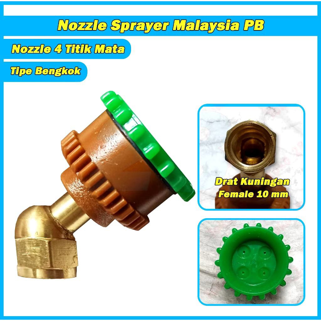 NOSEL NOZZEL BENGKO SPRAYER POMPA MANUAL MALAYSIA