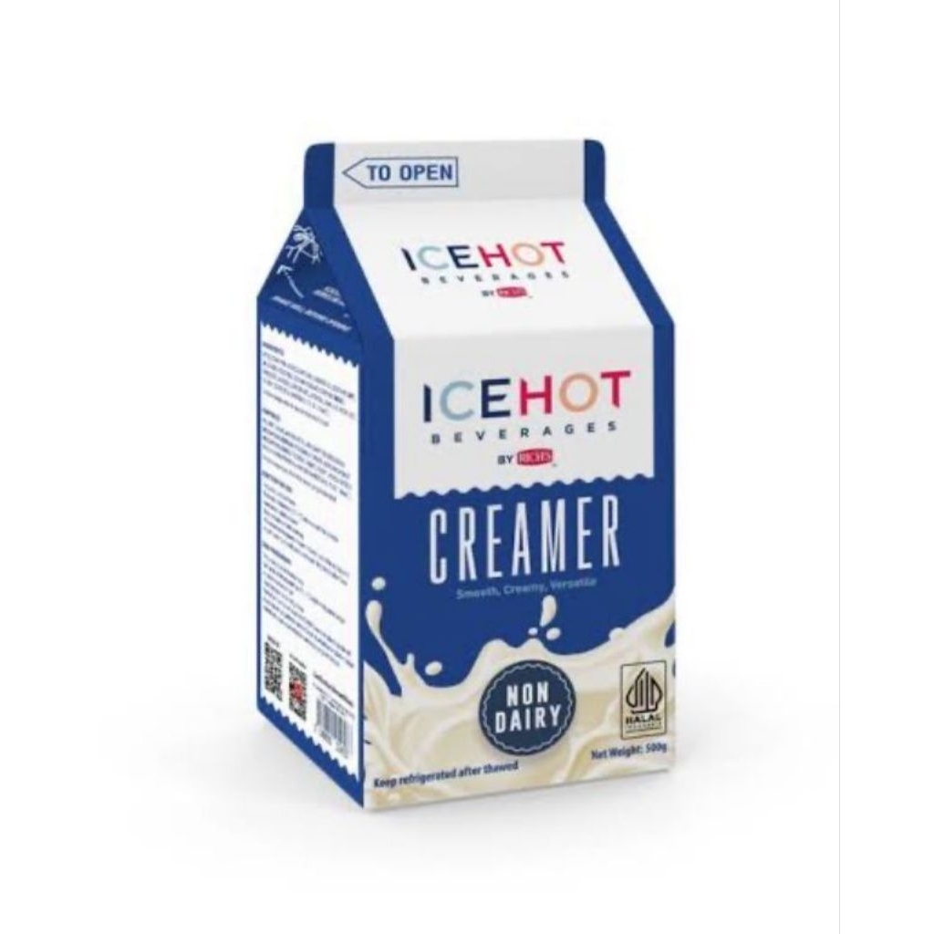 

RICHS ICE HOT Non-Dairy CREAMER / Krimer Kopi Susu 500g Baking Bakery Bread-Shop