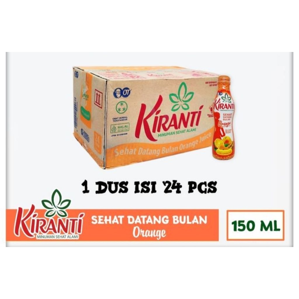

Kiranti Juice Sehat Datang Bulan 24x120ml (Karton)