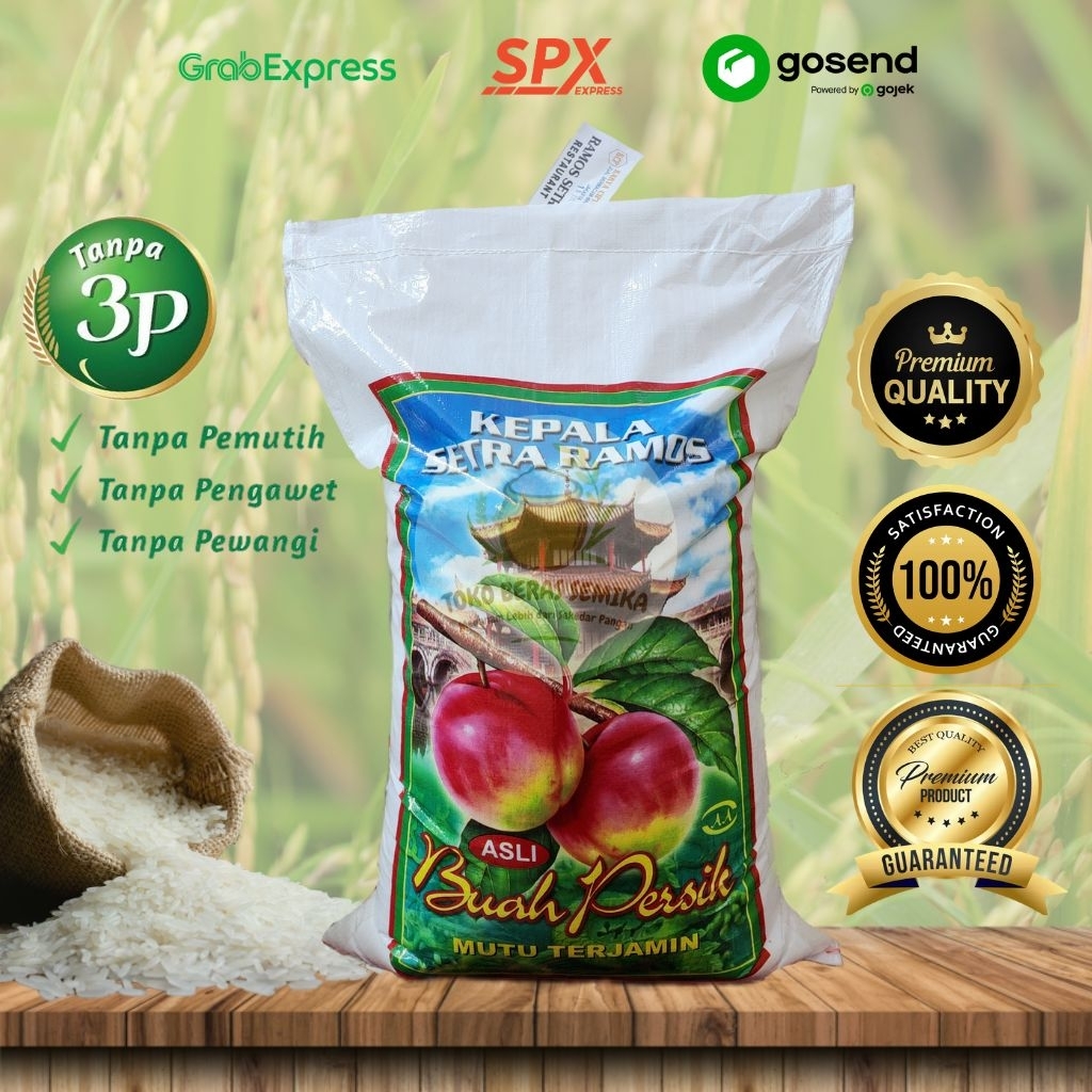 

Beras Ramos Setra Persik [20kg 25kg]