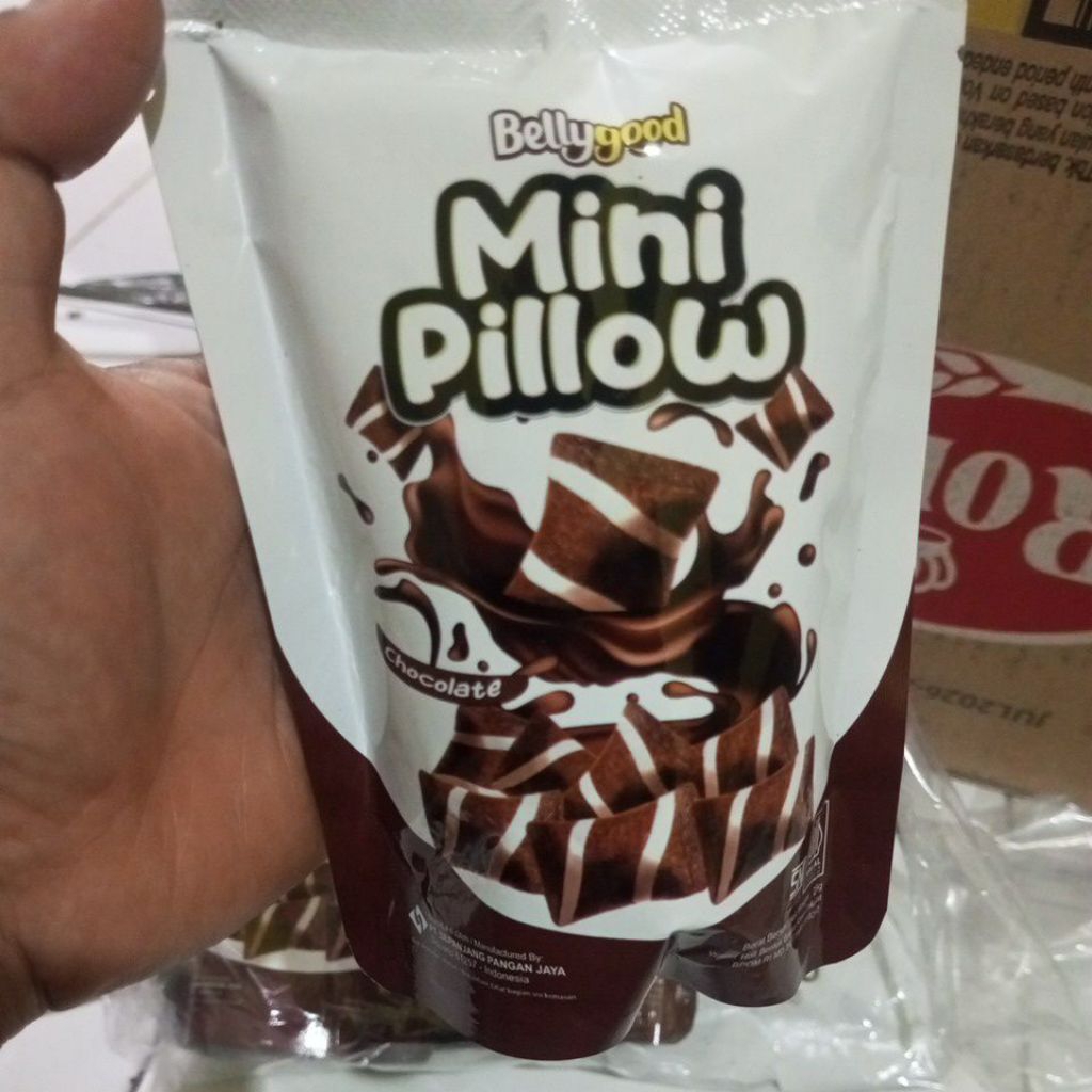 

makanan ringan mini pillow