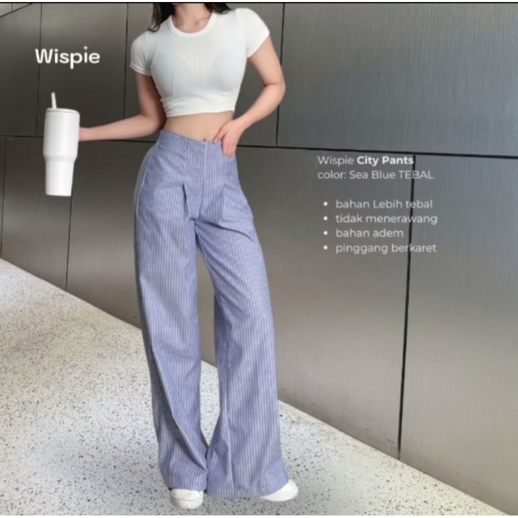 CELANA PANJANG CITY PANTS by.WISPIE
