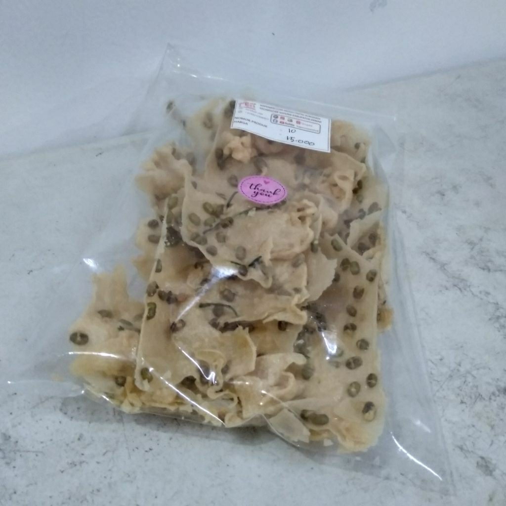 

kripik kacang hijau rempeyek