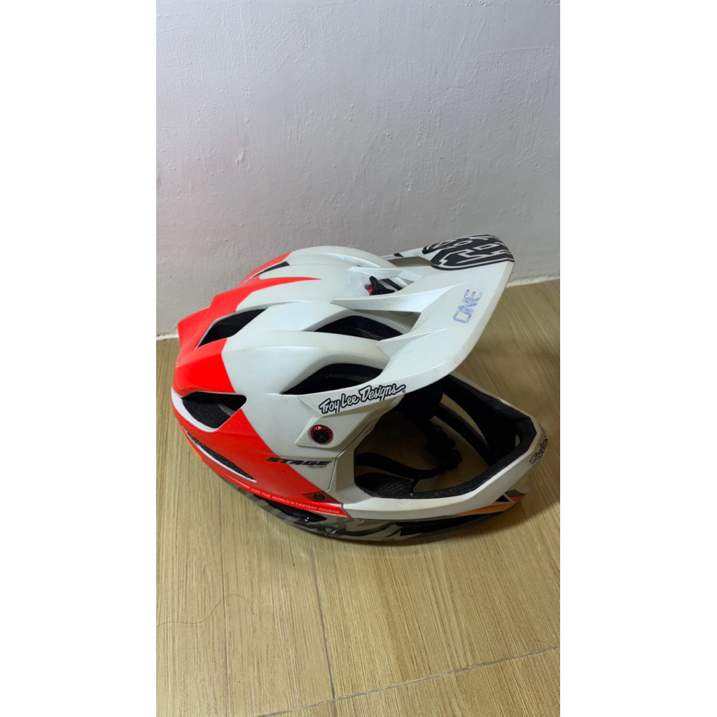 Helm fullface sepeda downhil enduro TLD stage size xl/xxl