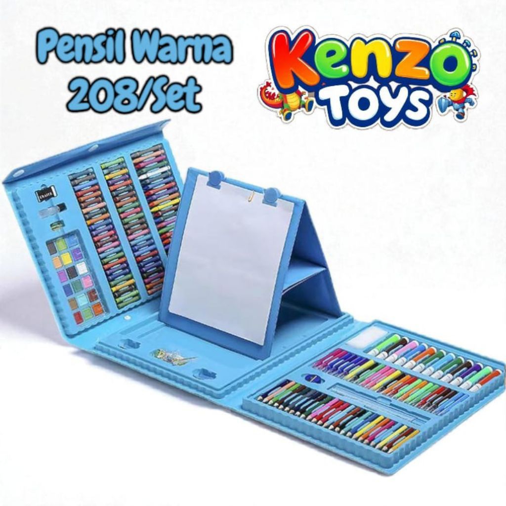

KenzoToys Pencil Warna Set 208Pcs
