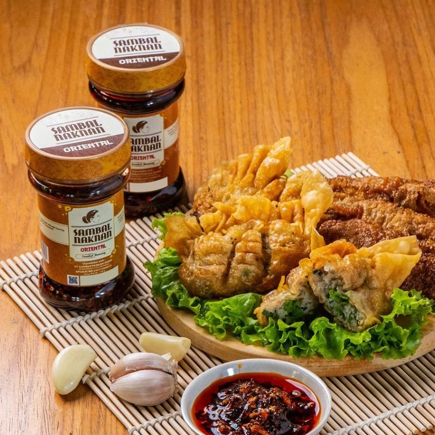 

Sambal Bawang Naknan Oriental - 140 gram (Chili Oil for Dimsum & Noodles) HALAL BPOM