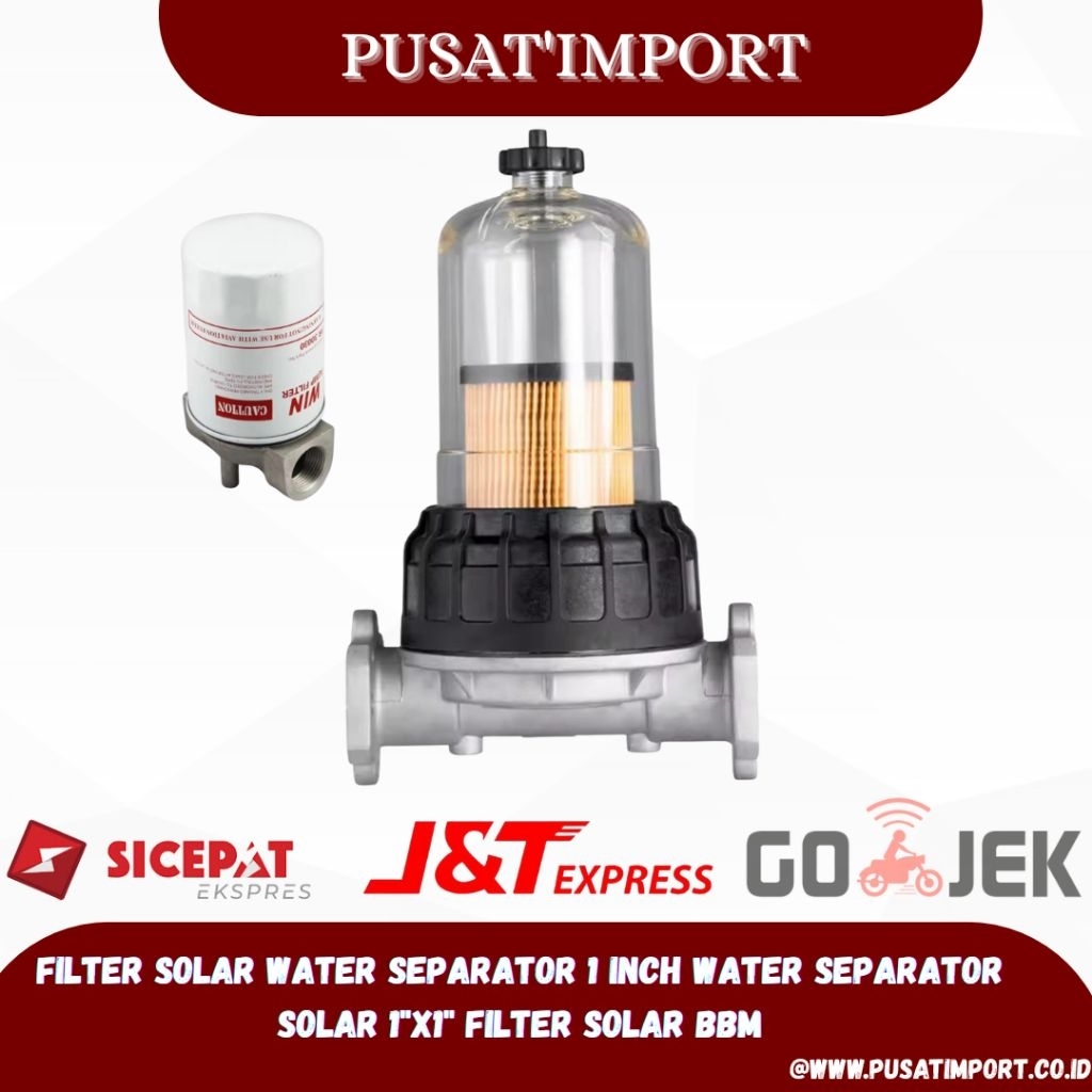 Filter Solar Water Separator 1 inch water separator solar 1"x1" filter Solar BBM