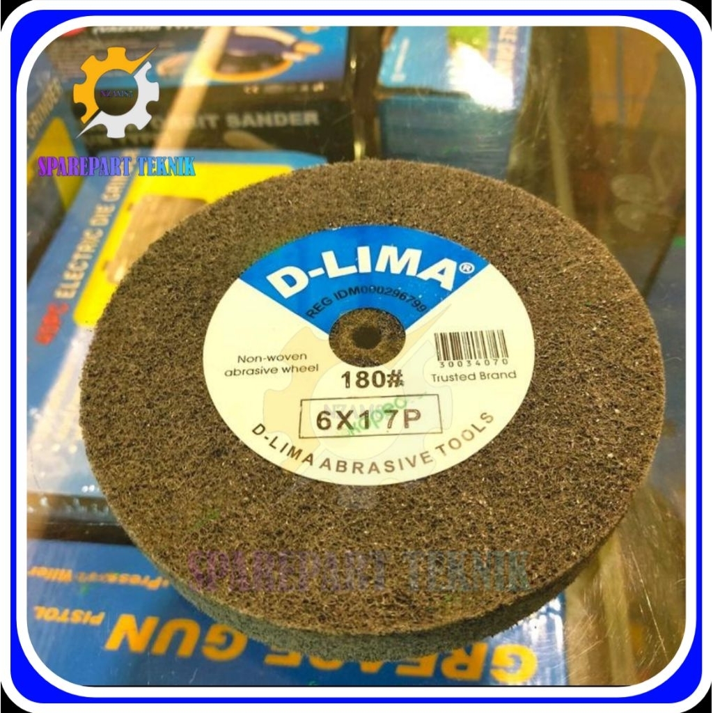 Roda poles non woven abbrasive wheel non woven 6×1 grit 240