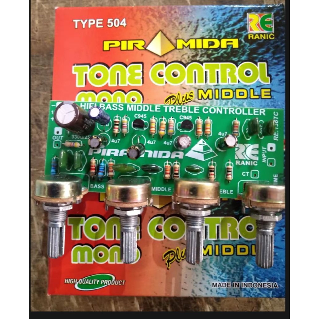 Kit Tone Control mono plus middle PIRAMIDA