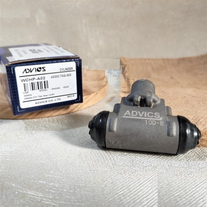 Aisin Advics Wheel Cylinder Master Rem Roda Belakang Nepel WCHP-A02 / 43300-T4G-003 Honda Jazz GK3, 