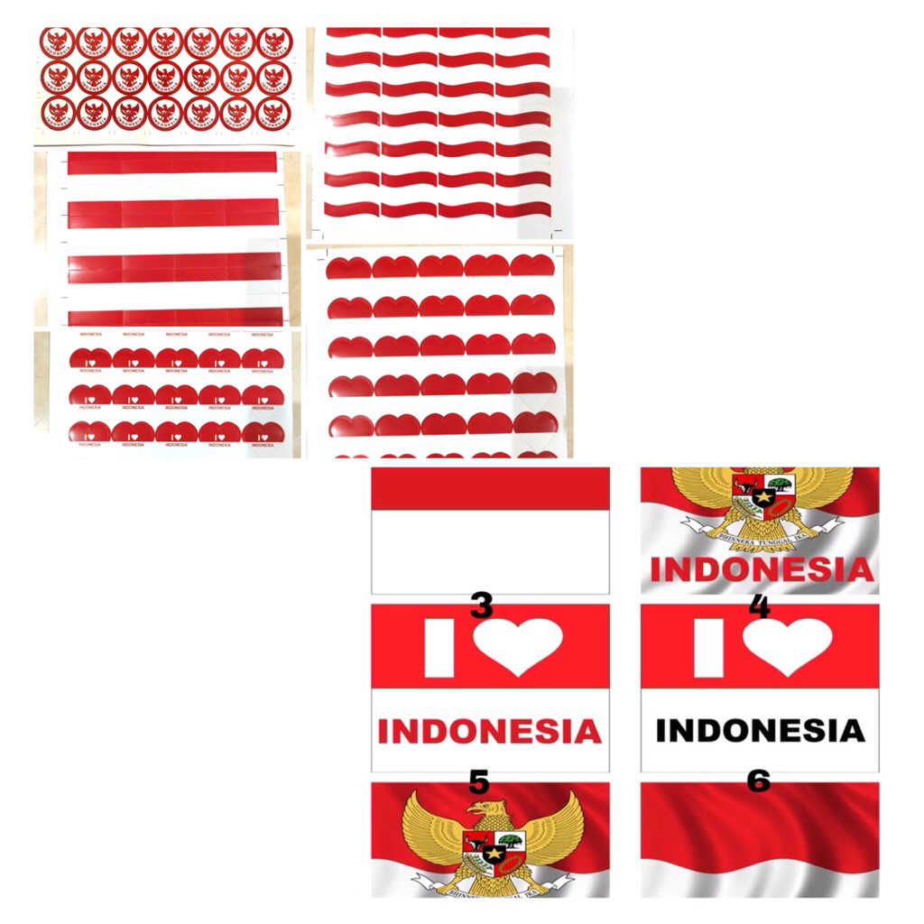 

STIKER PIPI 17 AGUSTUS MERAH PUTIH MURAH