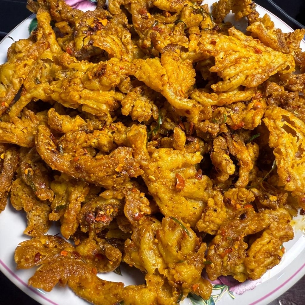 

(JAMUR) Jamur crispy 170gr renyah pedes daun jeruk