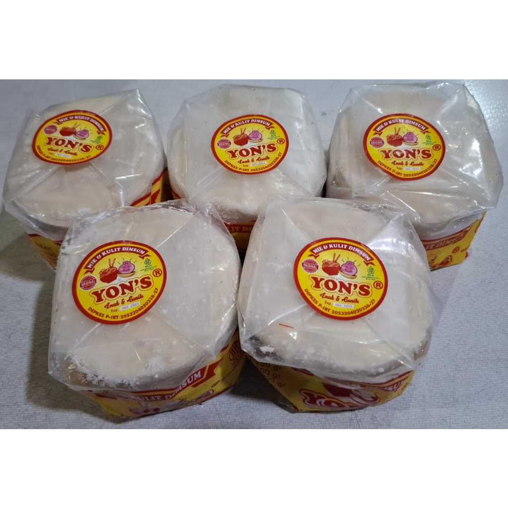 

Kulit Dimsum Siomay Gyoza - Warna Putih 9CM - 500gr (100pcs) - YON'S
