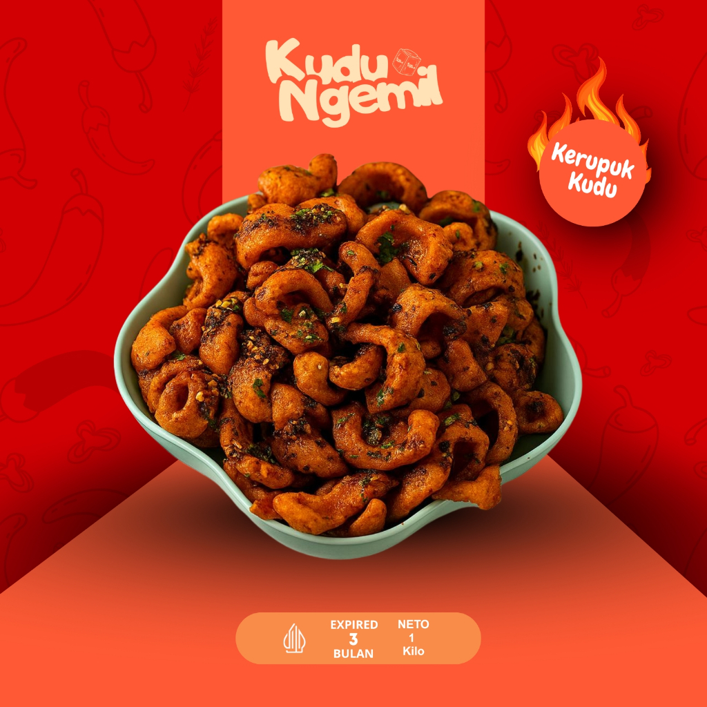 

Kerupuk Adem Kering Pedas Manis – Snack Tradisional Pedas & Manis