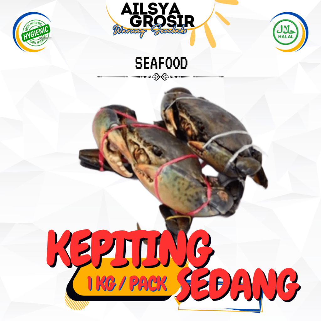

KEPITING JANTAN GEMUK SEDANG HIDUP 1 KG