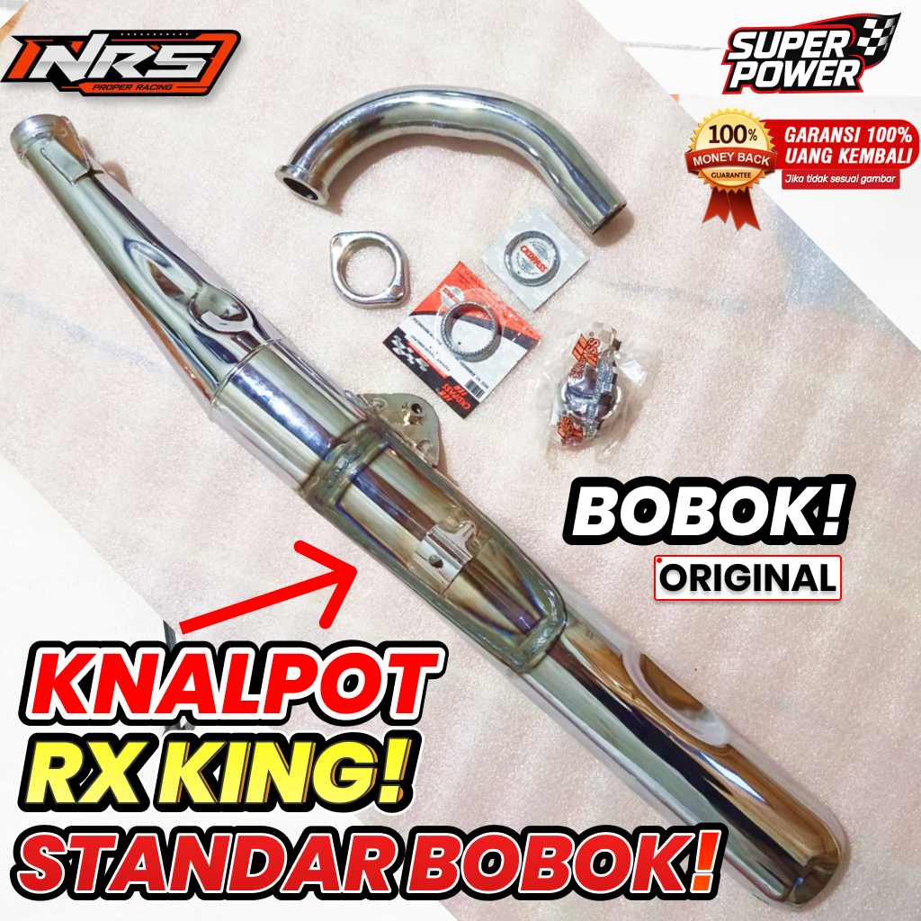 BOBOK Knalpot RX King BOBOKAN NRS ORIGINAL
