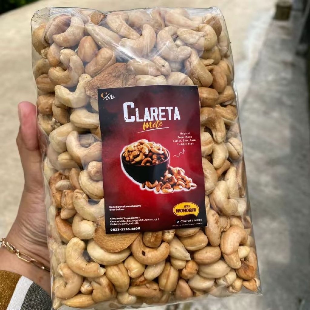 

KACANG METE OVEN DENGAN BUMBU ASLI WONOGIRI