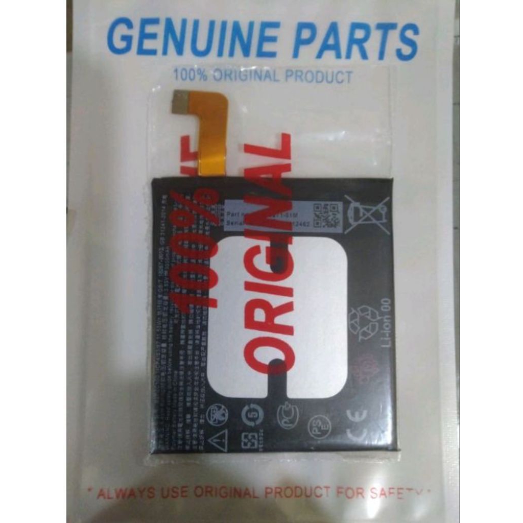 Baterai B2PZC100  HTC U11 0HTC B2PZC100 Original 100% GENUINE Batu Batre Battery Baterai HTC U11 U11