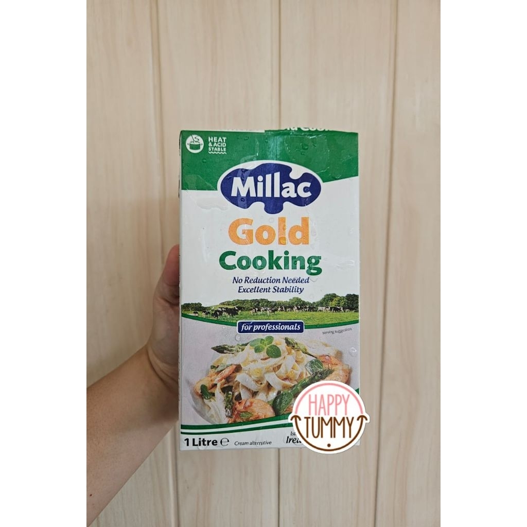 

Millac gold COOKING cream 1L baru krim masak pasta