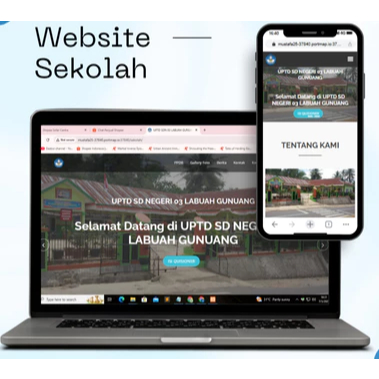 (SA0096) Source Code Web Sekolah tinggal upload ke hosting