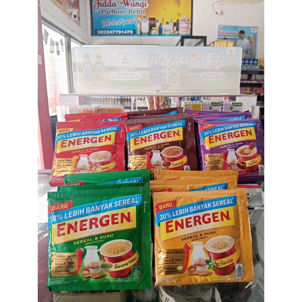 

energen sereal 1 renceng isi 10 pcs