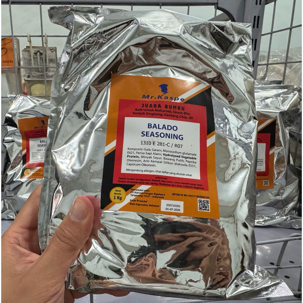 

Bumbu balado 1KG / Bumbu rasa balado Mr.Kaspe
