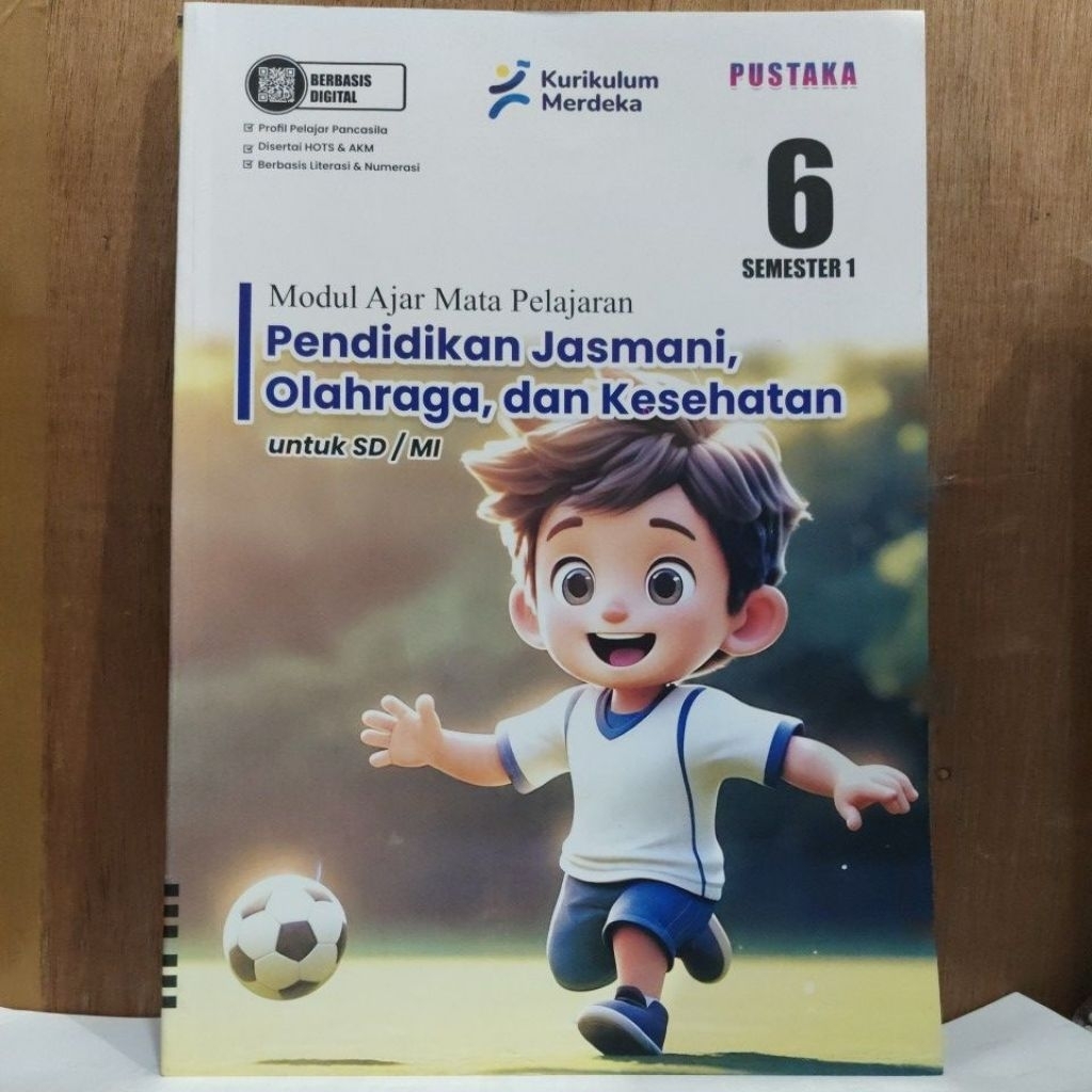 [LKS Pustaka] PJOK Pendidikan Jasmani, Olahraga, dan Kesehatan untuk SD/MI Kelas 6 Semester 1 Kuriku