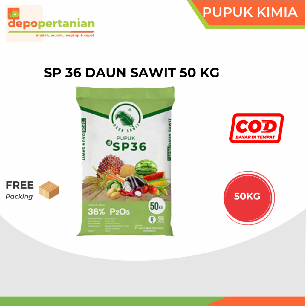 DEPO PERTANIAN - SP 36 DAUN SAWIT 50 KG
