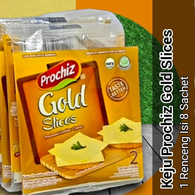 

Keju Prochiz Gold Slices Sachet BY JJS
