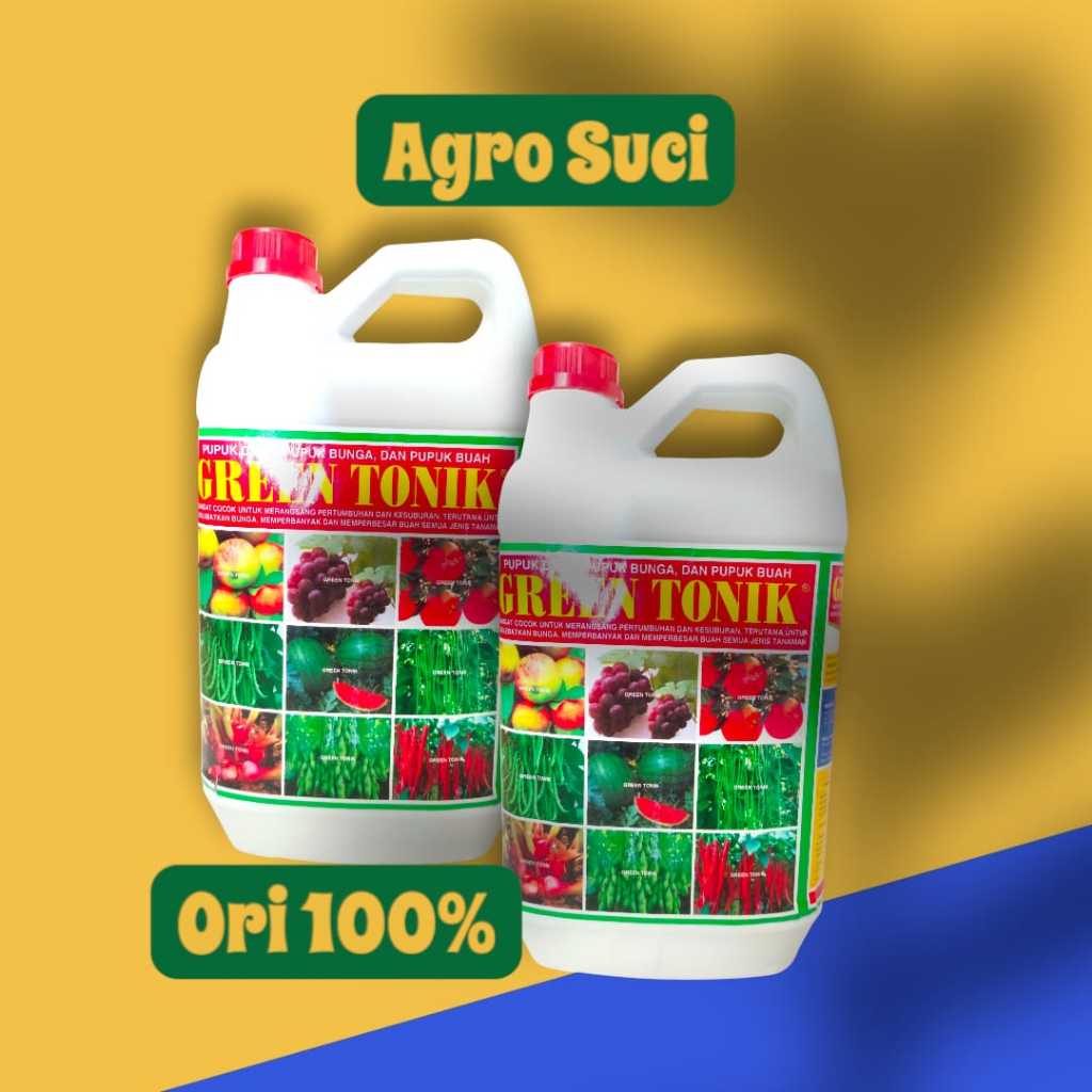 Pupuk Cair GREEN TONIK - Besar 5 Liter