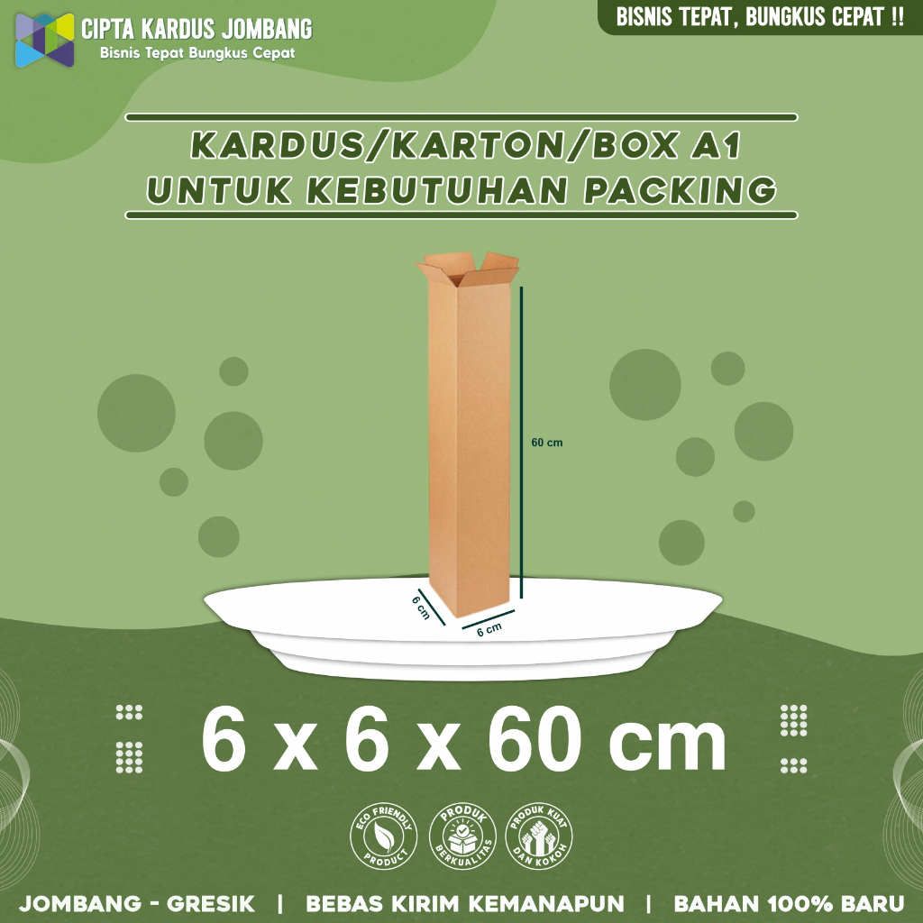

Kardus Packing 6x6x60 | Box packing | Karton Packing