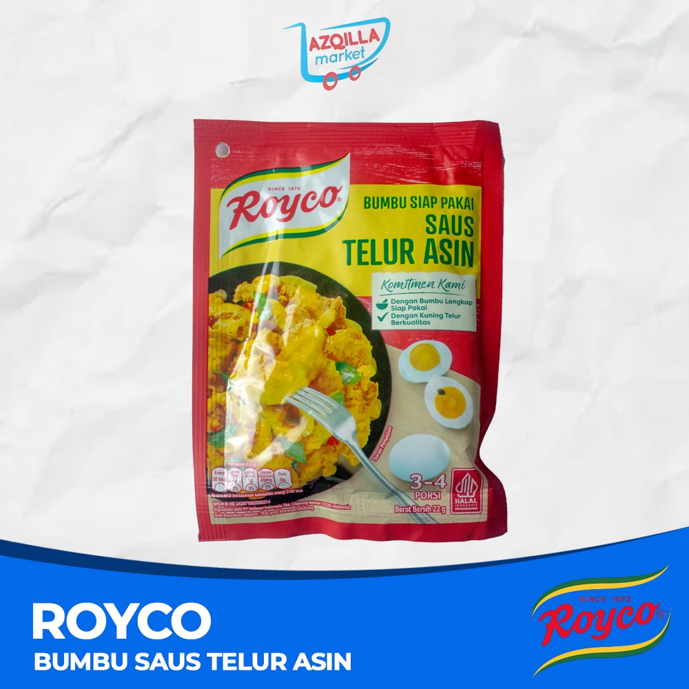 

ROYCO BUMBU SIAP PAKAI SAUS TELUR ASIN