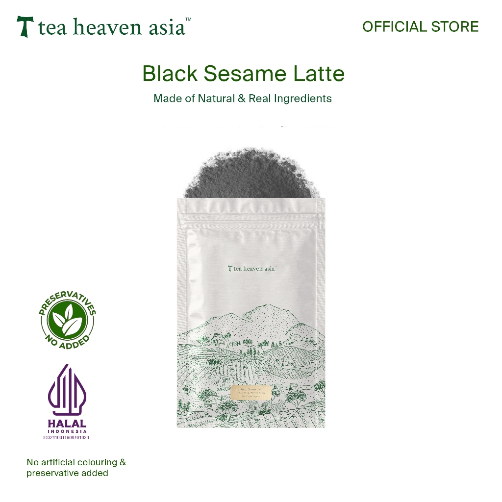 

Tea Heaven Black Sesame Latte 100gr