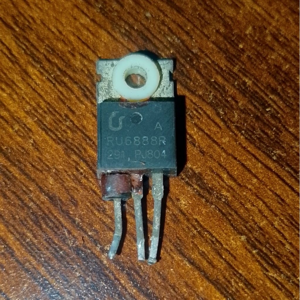 transistor RU888 Bekas copotan original