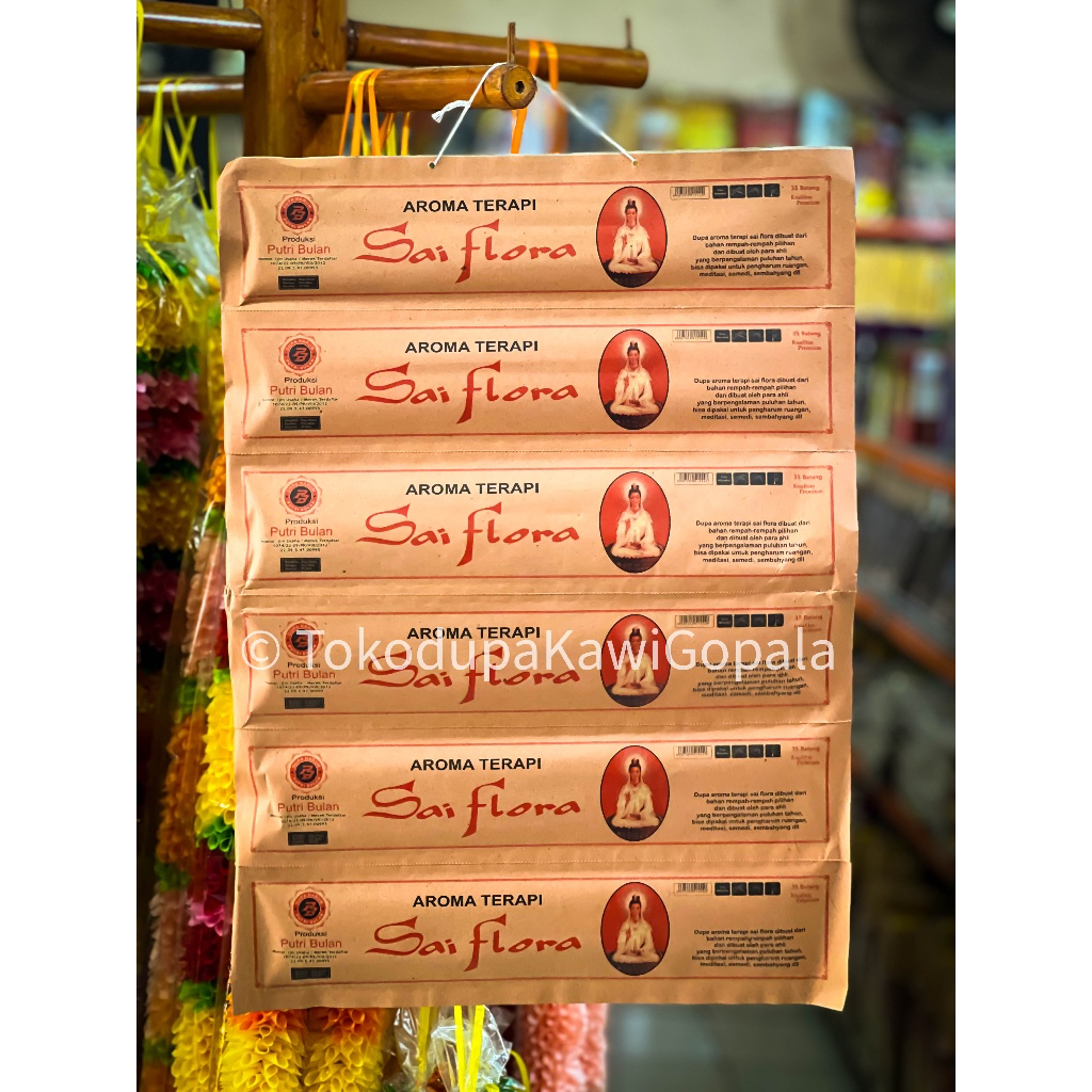 DUPA WANGI AROMA TERAPI SAI FLORA / Dupa Sai Flora